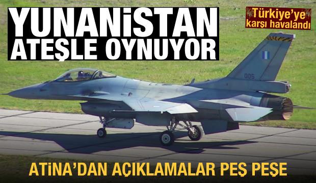 Yunanistan ateşle oynuyor! 'Viper' seviyesine yükseltilmiş ilk F-16 uçuşunu yaptı