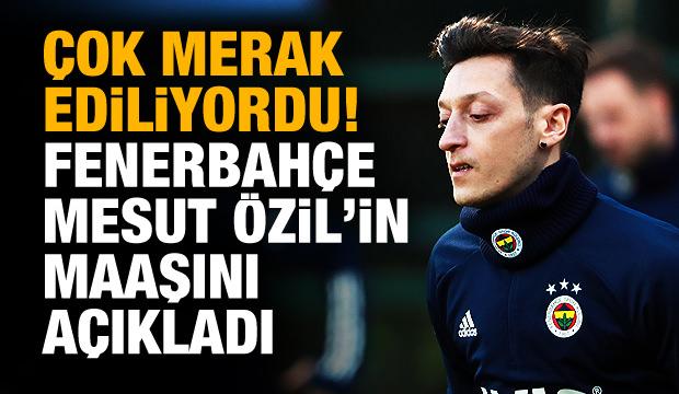 Fenerbahçe açıkladı! İşte Mesut'un maaşı