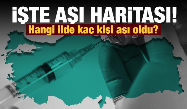 Hangi ilde ne kadar aşı yapıldı? İşte il il aşı rakamları...