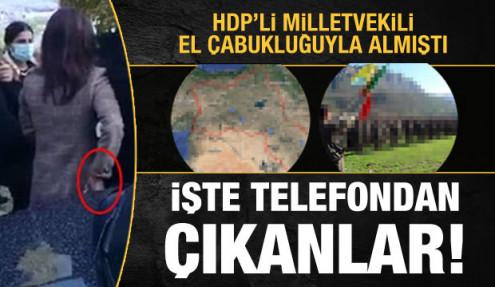 HDP'li vekilin el çabukluğuyla aldığı telefondan çıkanlar