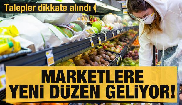 Marketlere yeni düzen geliyor!
