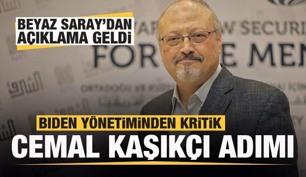Beyaz Saray'dan açıklama! ABD'den kritik Cemal Kaşıkçı adımı!