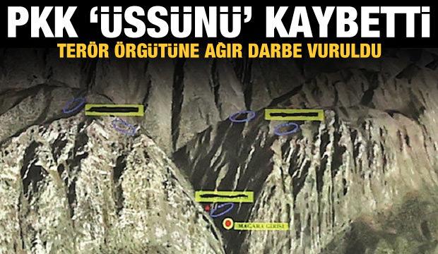 PKK, yerle bir edilen Gara'yı üs olarak kullanıyordu