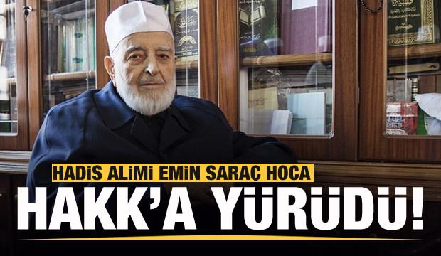 Hadis Alimi Muhammed Emin Saraç Hoca vefat etti ile ilgili görsel sonucu