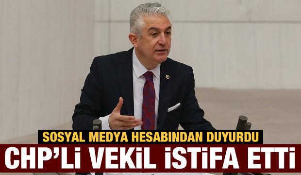 CHP Denizli Milletvekili Teoman Sancar, partisinden istifa etti