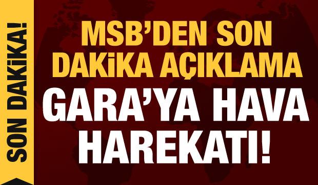 Gara'da 8 terörist etkisiz hale getirildi