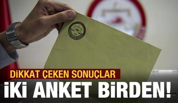 İki seçim anketi birden! Dikkat çeken sonuçlar açıklandı