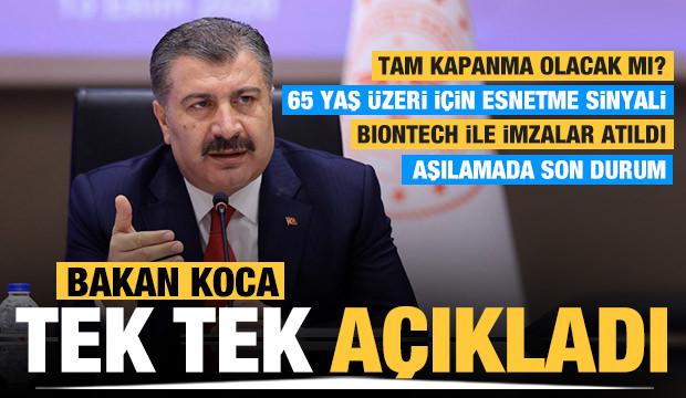 Son Dakika... Bilim Kurulu toplantısı sonrası Bakan Koca'dan normalleşme açıklaması