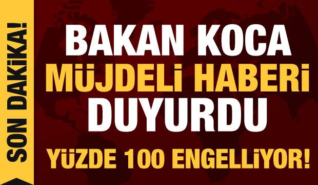 Son dakika haberi: Bakan Koca aşıda müjdeli haberi duyurdu