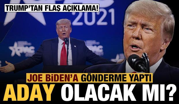 Eski ABD Başkanı Trump açıkladı: Aday olacak mı?