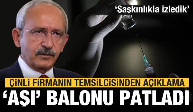 Kılıçdaroğlu'nun 'Aşı' balonu patladı! İddialara yanıt geldi!