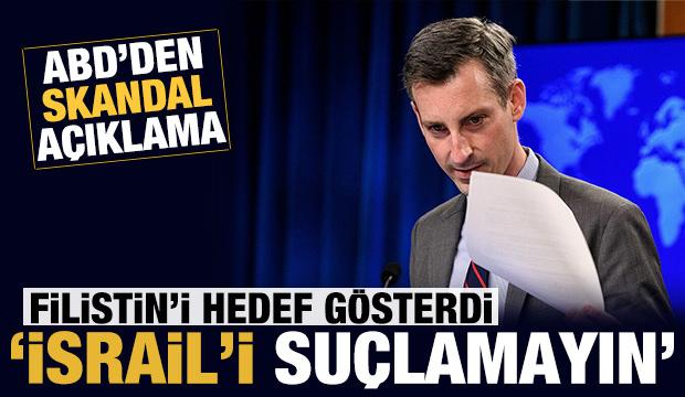 Son dakika: ABD'den skandal Filistin açıklaması!