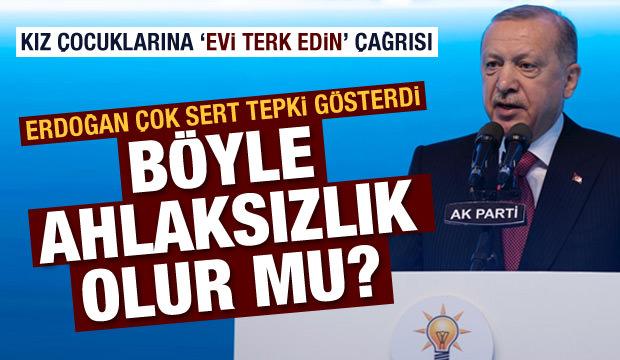 Erdoğan'dan sert tepki: Bu bir ruh hastalığının işaretidir