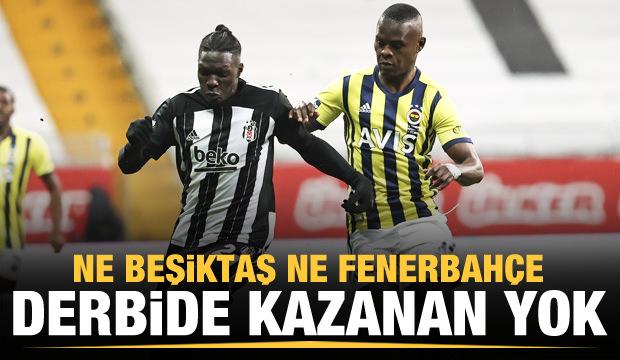 Ne Beşiktaş ne Fenerbahçe! Derbide kazanan yok