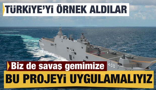 biz de savas gemimize bu projeyi