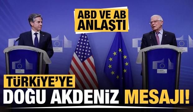 ABD ve AB anlaştı! Josep Borrell'den Türkiye'ye Doğu Akdeniz mesajı