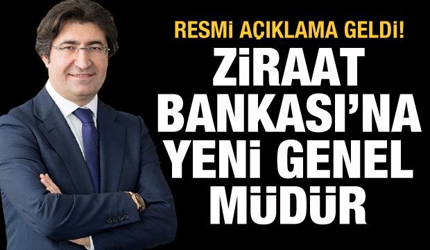 ziraat bankasi nin yeni genel muduru