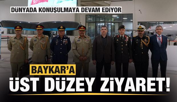 İHA-SİHA üreticisi Baykar'a dikkat çeken ziyaret!