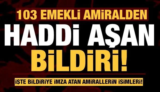 İşte milli iradeyi hedef alan o skandal bildiri!
