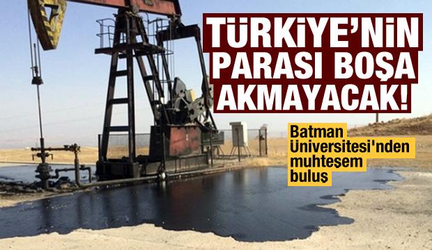 Batman Üniversitesi'nden muhteşem buluş! Türkiye'nin parası boşa akmayacak