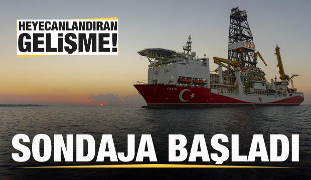 Heyecanlandıran gelişme! Fatih yeni sondaja başladı!