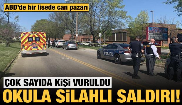 ABD'de okula silahlı saldırıda çok sayıda kişi vuruldu