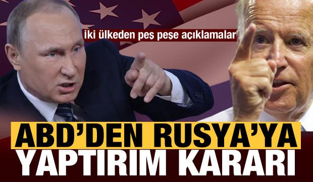 ABD'den Rusya'ya yaptırım kararları: Diplomatlar da sınır dışı
