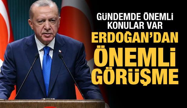 Cumhurbaşkanı Erdoğan, Stoltenberg ile görüştü