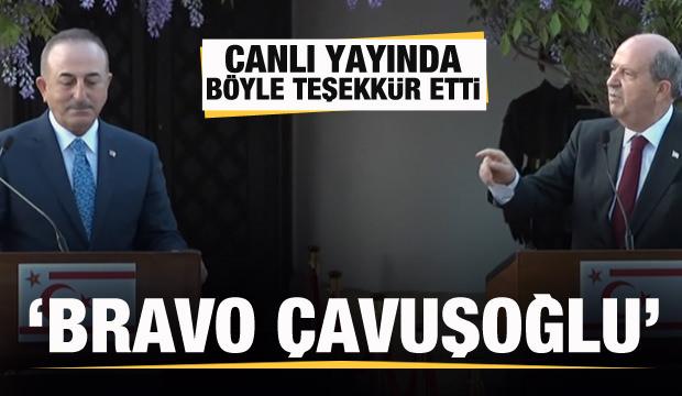KKTC Cumhurbaşkanı Tatar: Bravo Çavuşoğlu...