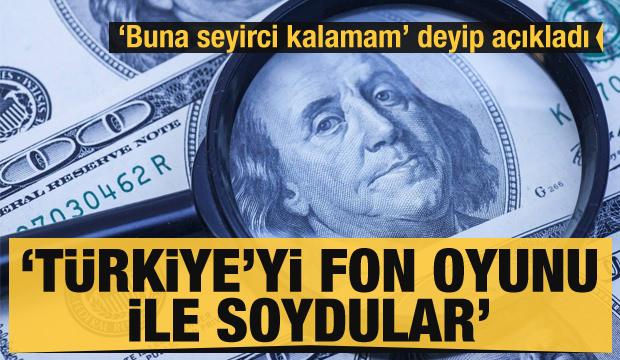 Masum Türker: Yabancılar Türkiye’yi fon oyunu ile soydu