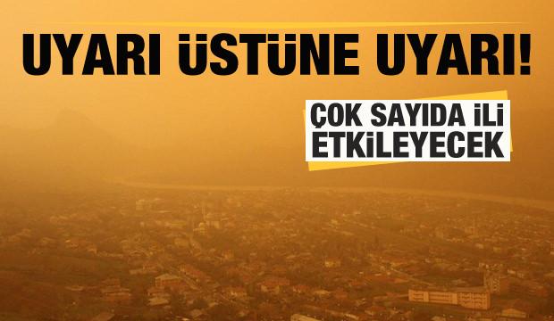 meteoroloji den son dakika uyarisi istanbul dahil cok sayida ili etkileyecek guncel haberleri