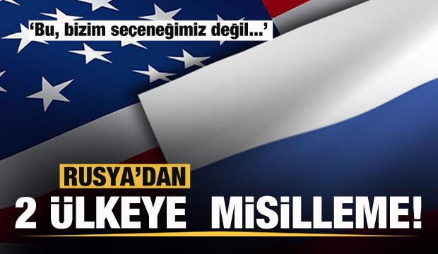 Rusya'dan iki ülkeye misilleme!