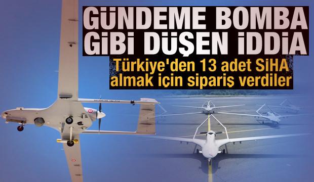 Türkiye'den 13 adet Bayraktar TB2 SİHA'sı almak için sipariş verdiler