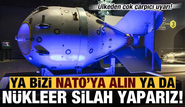 Ukrayna uyardı: Ya bizi NATO'ya alın ya da nükleer silah yaparız!