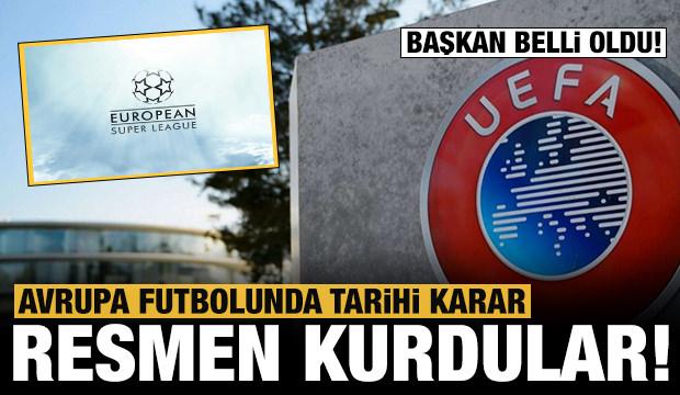 Son dakika: Avrupa futbolunda tarihi karar: Resmen kurdular!