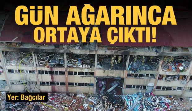 Bağcılar'da meydana gelen korkunç patlama dehşete düşürdü!