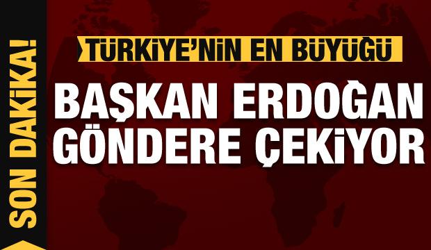 Dev Türk bayrağı göndere çekildi!