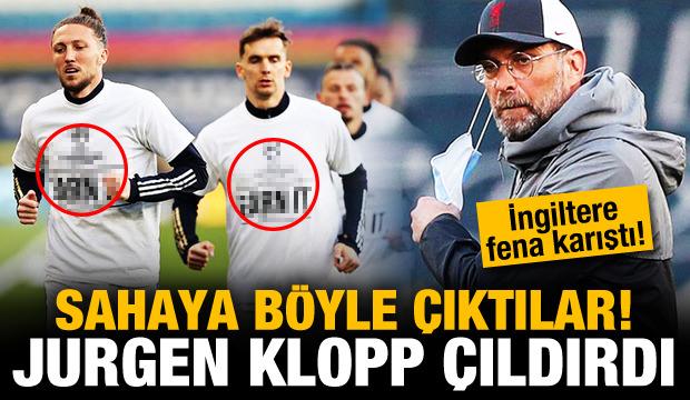 Sahaya böyle çıktılar! Klopp çıldırdı