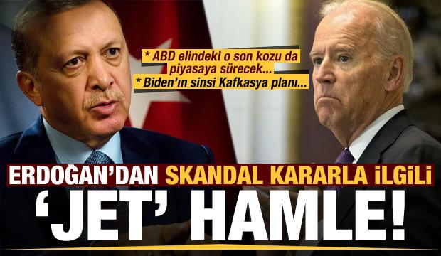 Son dakika: Erdoğan'dan Biden'ın skandal kararıyla ilgili jet hamle!