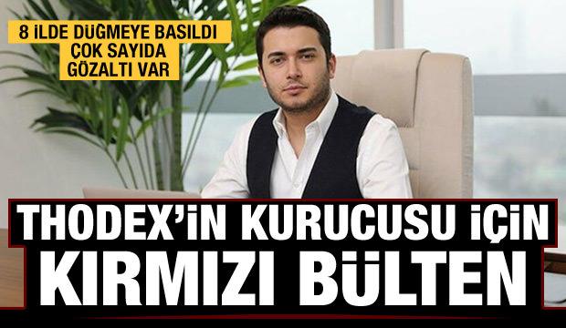 Thodex kurucusu Faruk Fatih Özer için Kırmızı Bülten