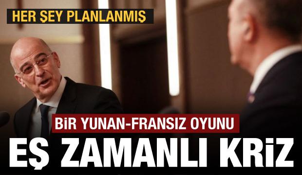 Bir Yunan-Fransız oyunu! Meğer her şey planlanmış: Eş zamanlı kriz