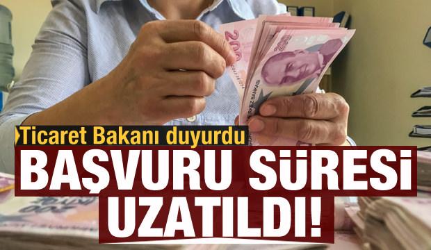 Bakan Muş'tan müjde: Ciro kaybı desteklerinde başvuru süresi uzatıldı