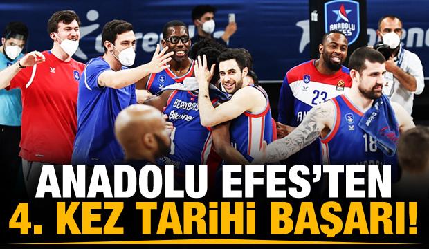 Anadolu Efes 4. kez Final Four'da!