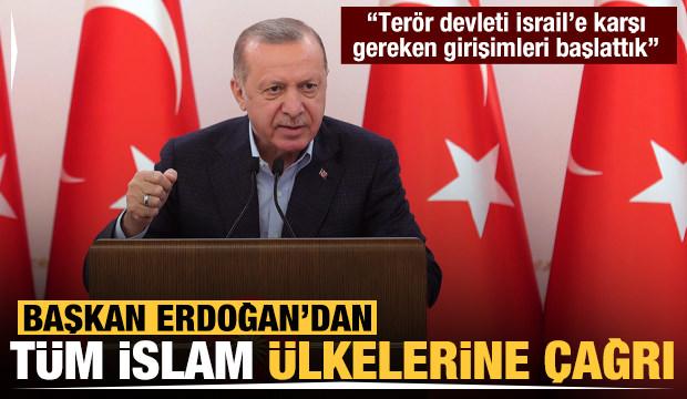 Başkan Erdoğan: Terör devleti İsrail Kudüs'teki Müslümanlara ahlaksızca saldırmaktadır