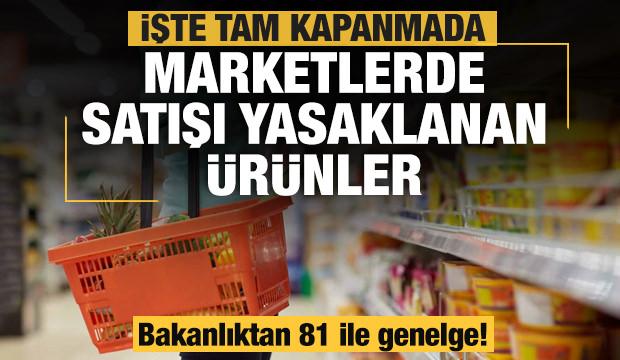 İçişleri'nden 'Market Tedbirleri' genelgesi! 81 ile gönderildi