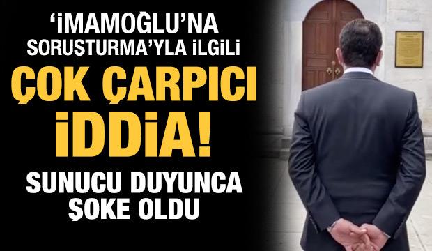 İmamoğlu'na soruşturmayla ilgili çarpıcı iddia: Kendileri şikayet etmiş olabilir