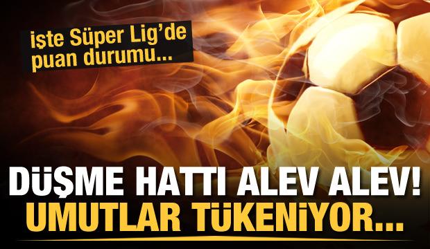 Süper Lig'de 8 maç sona erdi! Düşme hattı karıştı