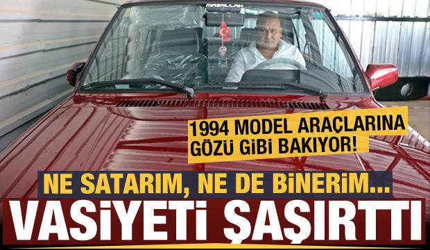 1994 model Doğan SLX araçlarına gözü gibi bakıyor!