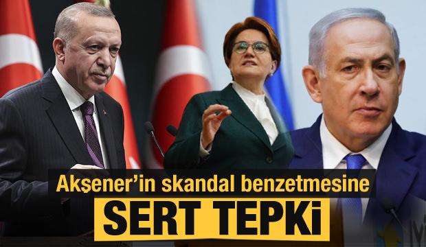 Akşener'in skandal benzetmesine sert tepki!