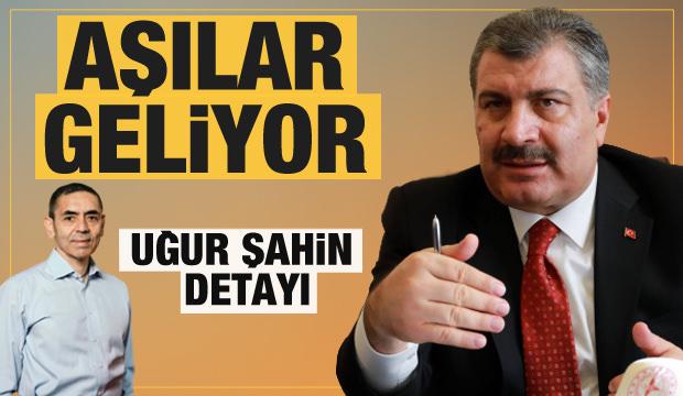 Bakan Koca'dan son dakika aşı müjdesi! Uğur Şahin'de katılıyor